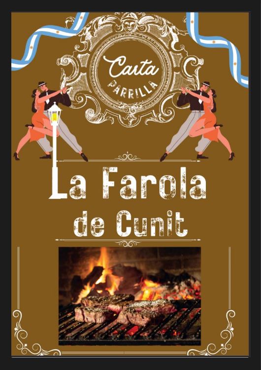 Página de la carta
