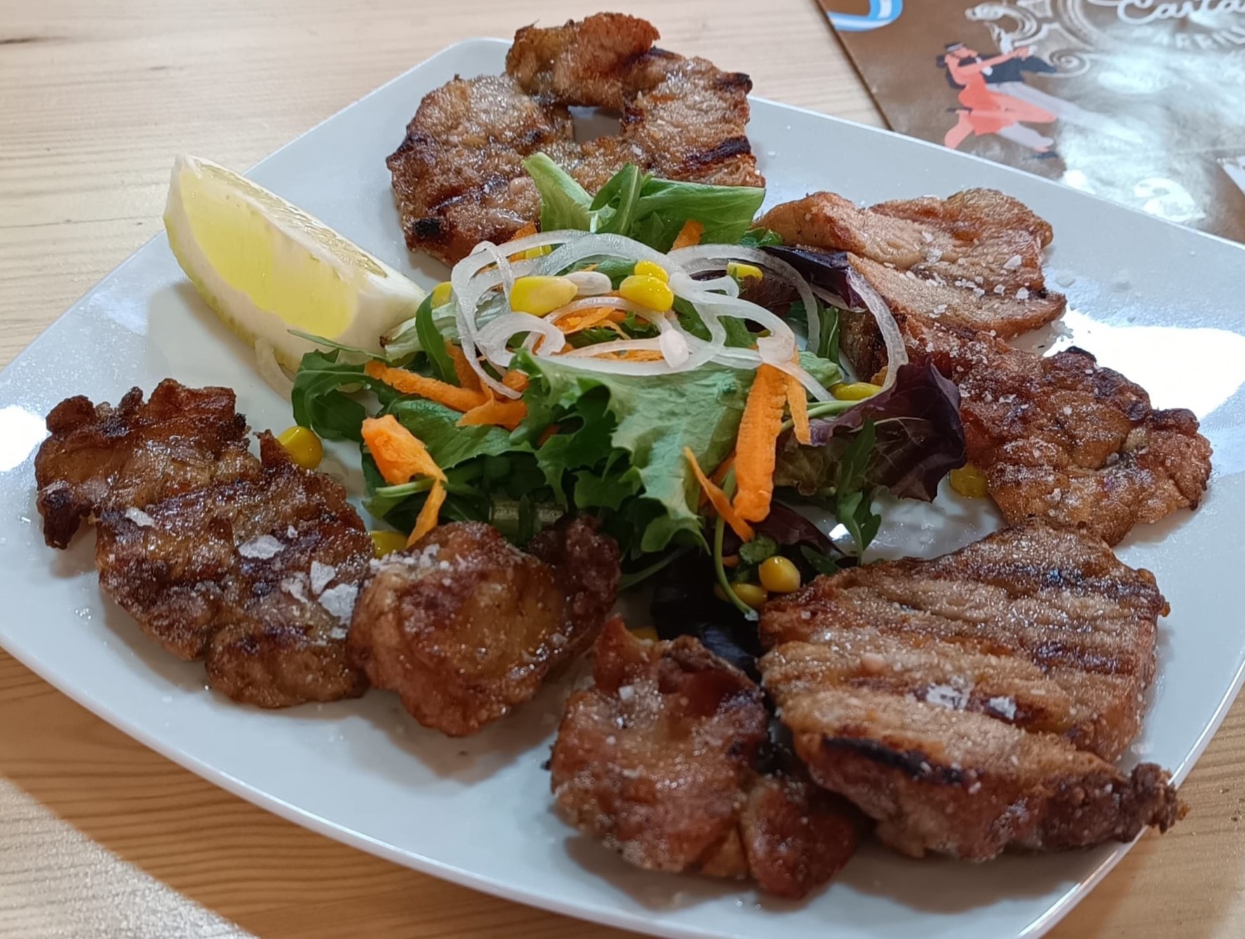 Menú Ensalada