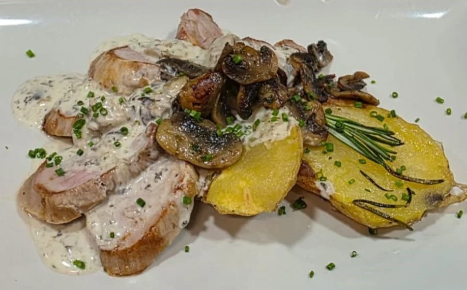 Menú Pollo y Patatas